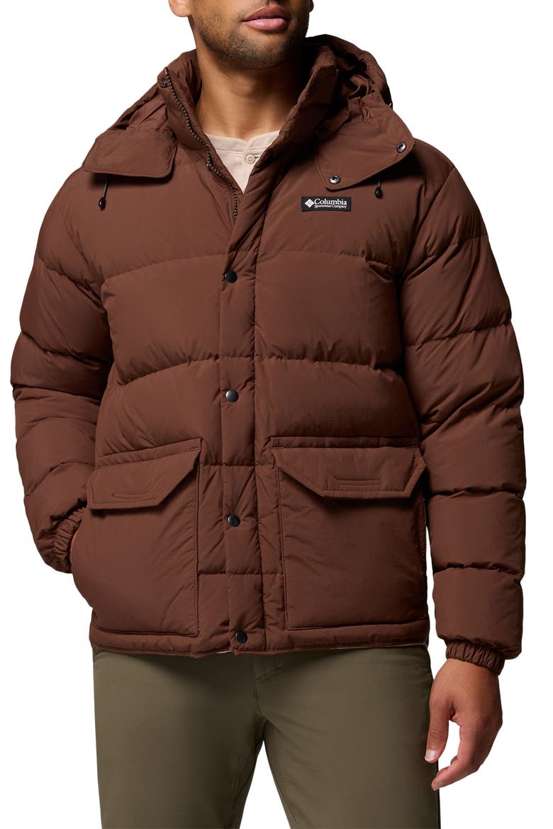 Columbia Wallowa Water Repellent Down Puffer Jacket with Removable