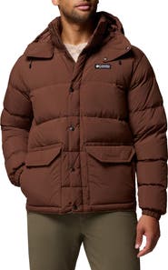 Columbia Wallowa Water Repellent Down Puffer Jacket with Removable Hood