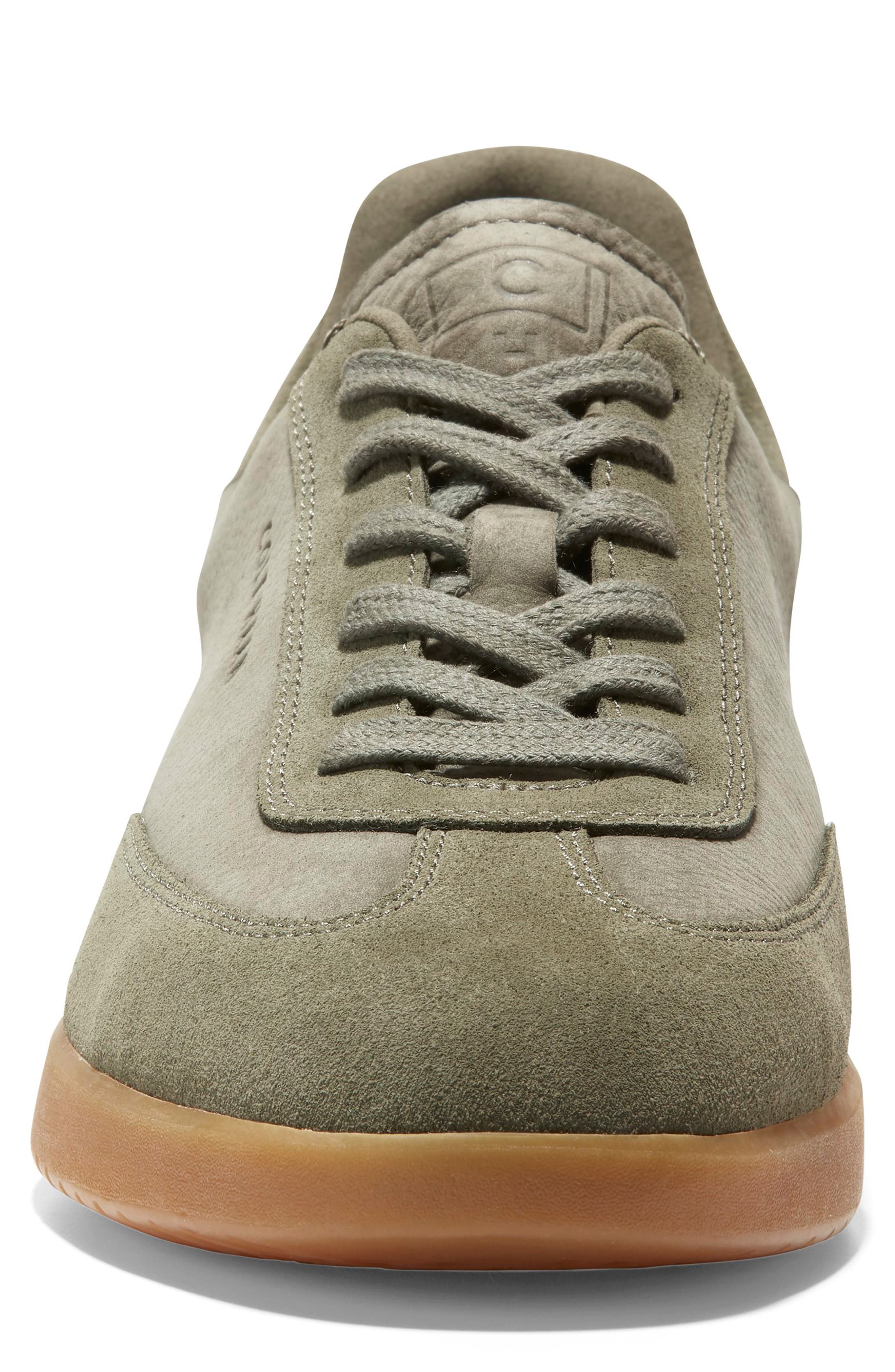 GrandPro Turf Sneaker, Alternate, color, DUSTY OLIVE NUBUCK