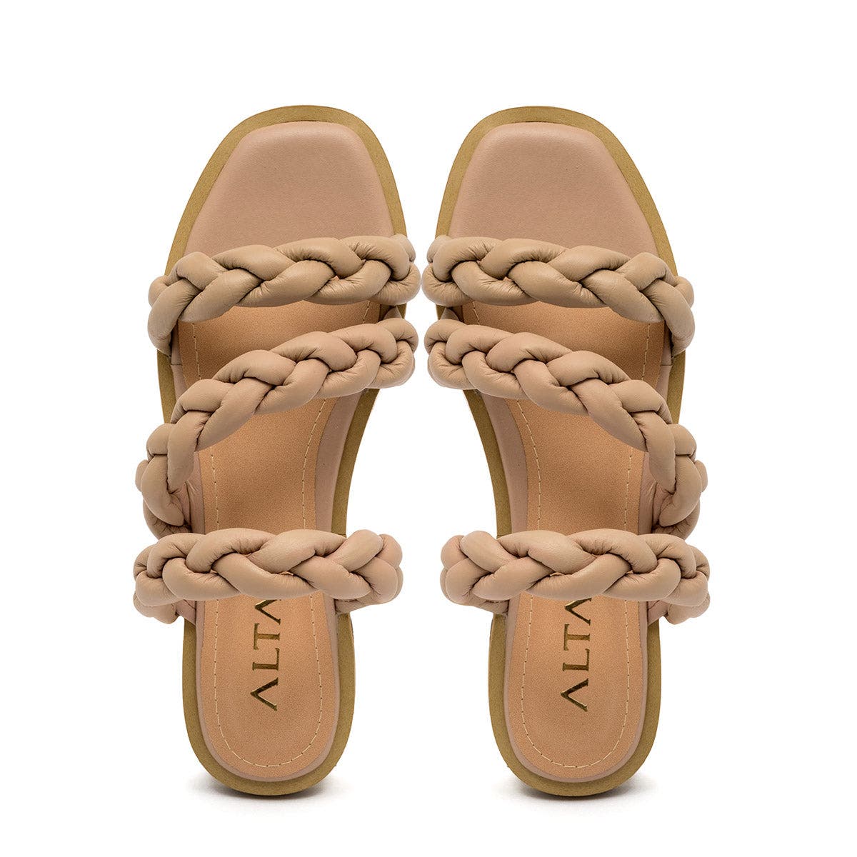 ALTA Litta Sandals, Alternate, color, Nude
