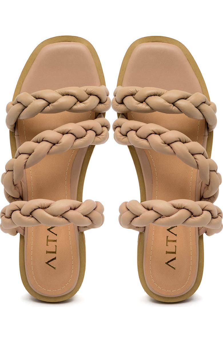 ALTA Litta Sandals, Alternate, color, Nude