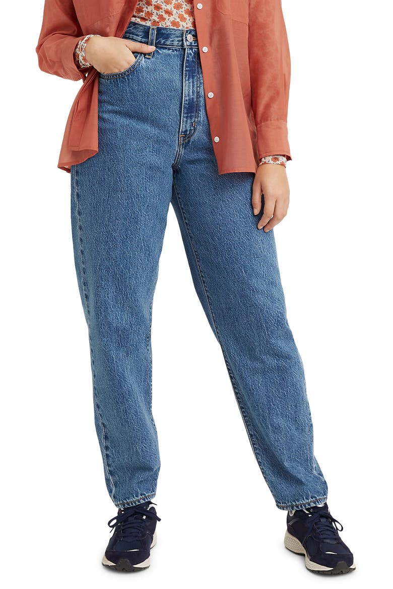 Levi's® High Waist Loose Fit Tapered Jeans, Main, color, HOLD MY PURSE
