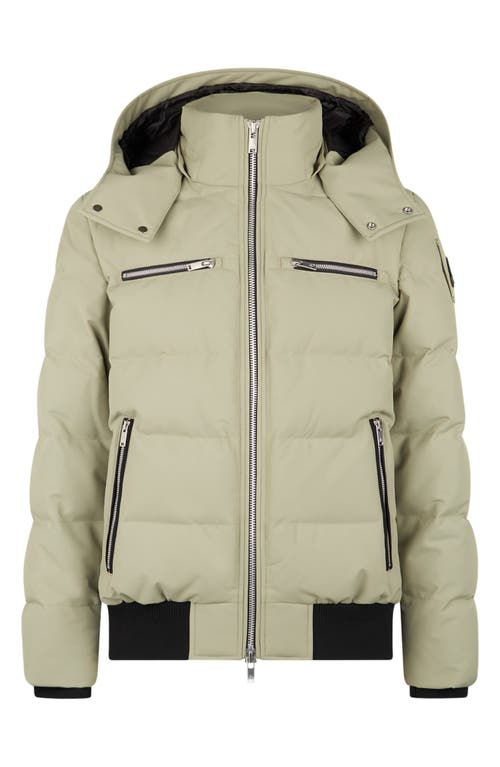 Moose Knuckles Cloud Bomber Jacket In Sage