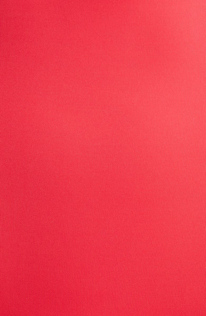 Sea Level Keyhole Halter One-Piece Swimsuit, Alternate, color, Red