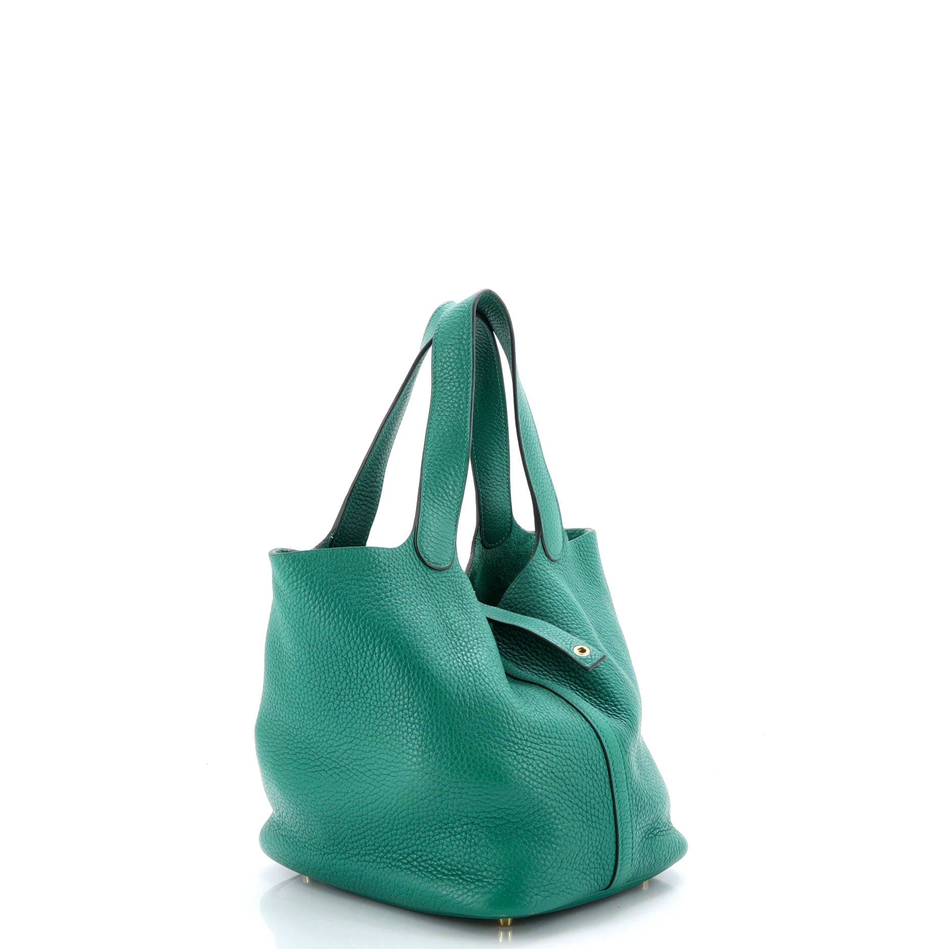 Pre-Owned Hermes Picotin Lock Bag Clemence MM, Alternate, color, 