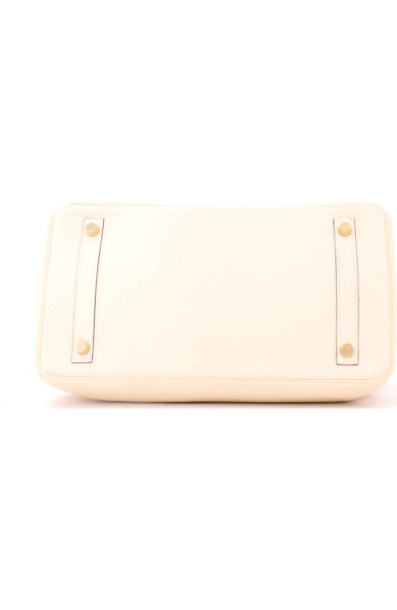 Pre-Owned Hermes Birkin Handbag Light Clemence with Gold Hardware 30, Alternate, color, Nata