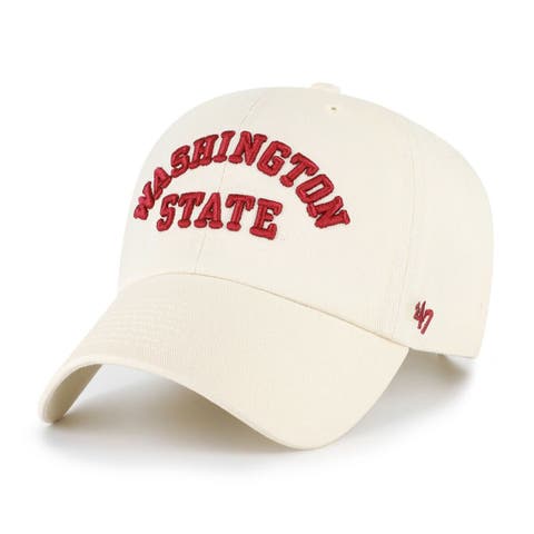 Men's '47 Sand Washington State Cougars Vault Clean Up Adjustable Hat