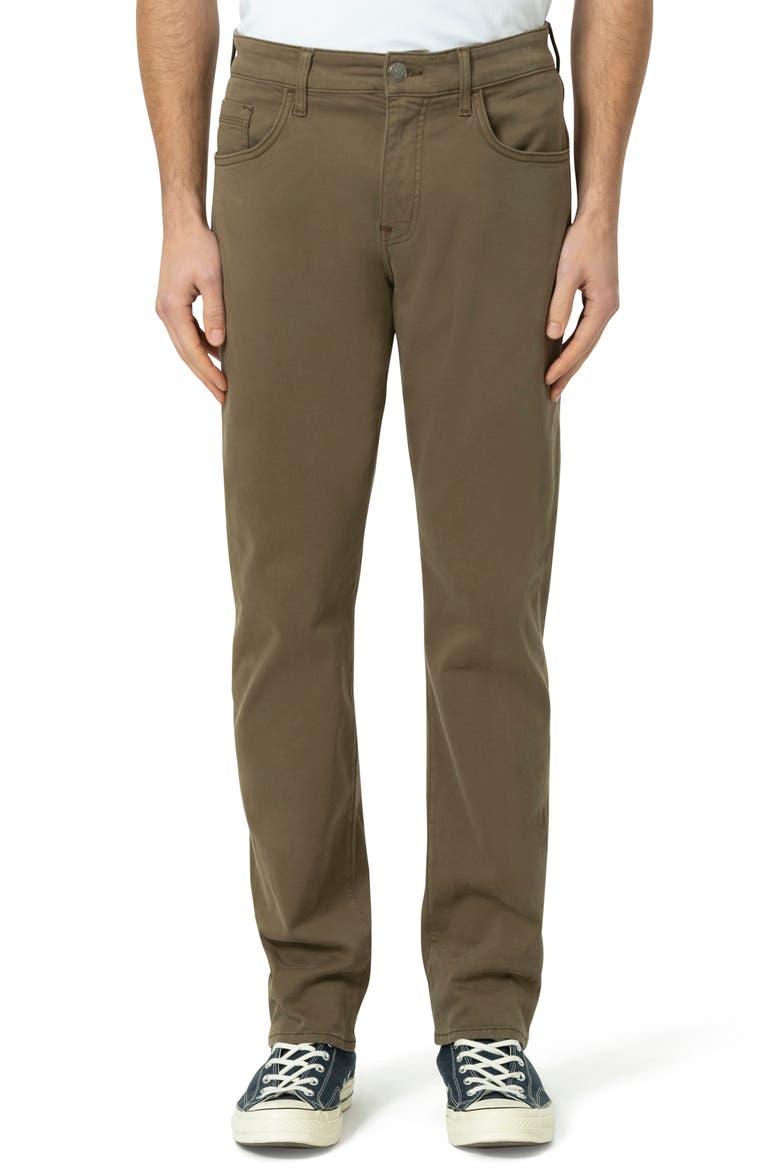 Matt Relaxed Straight Leg Twill Pants, Main, color, JUNIPER CASUAL TWILL