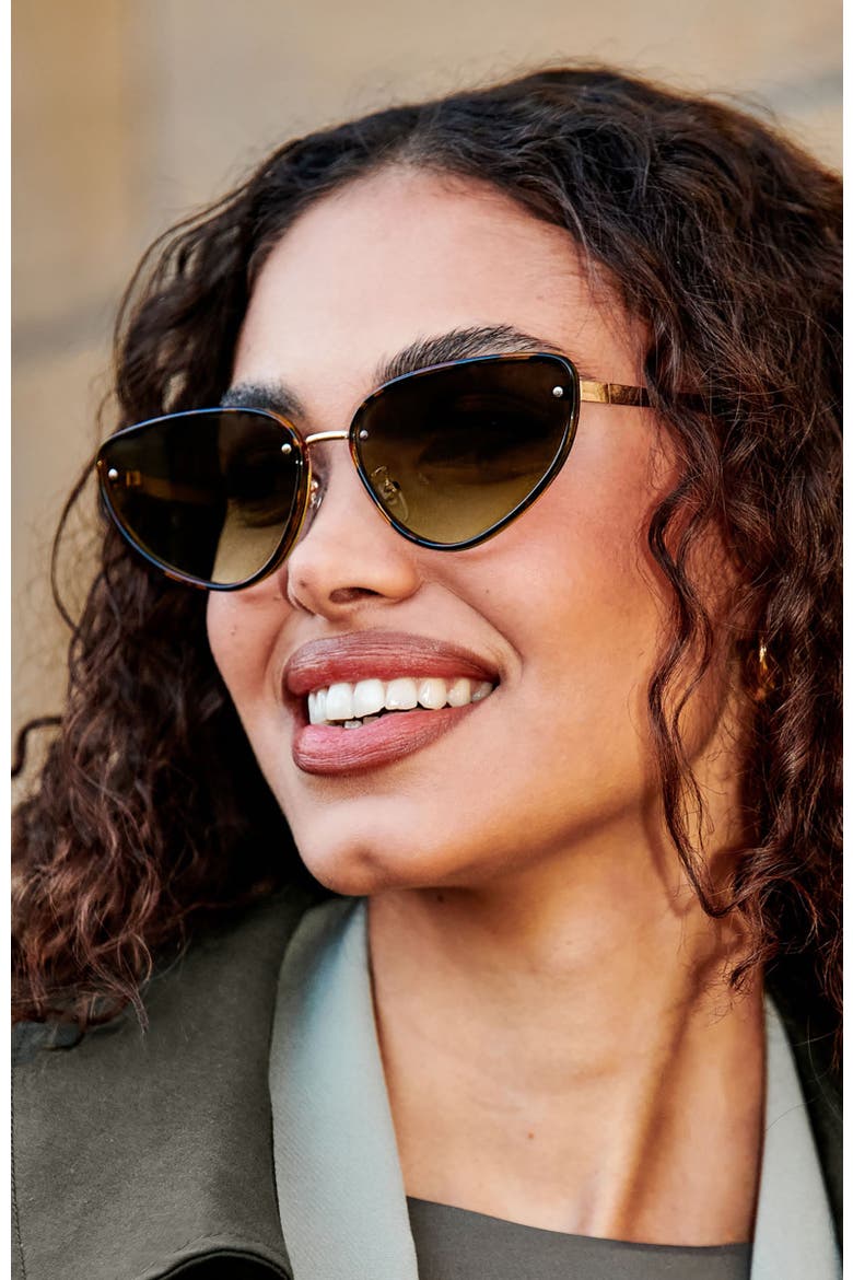 Saint - Tropez Sunglasses, Alternate, color, Brown Tortoiseshell