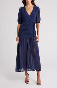 WISHLIST Ruched Maxi Dress