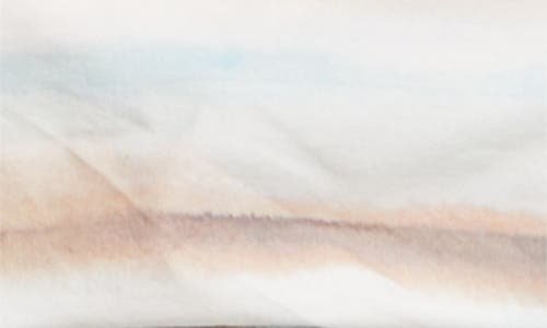 A.l.c . Tara Tie Dye Stripe Strapless Dress In Mint Multi