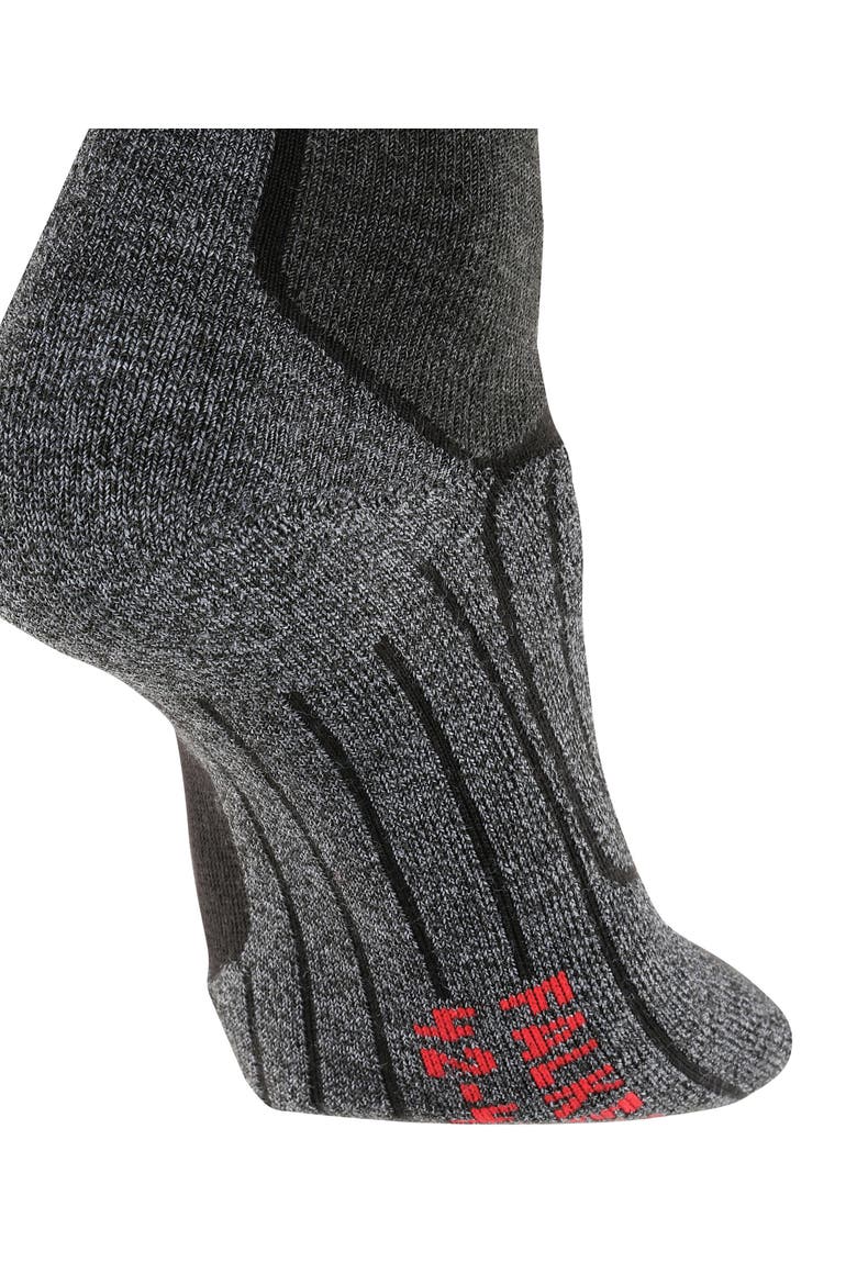 SK2 Intermediate Cashmere Ski Socks, Alternate, color, Black-Mix