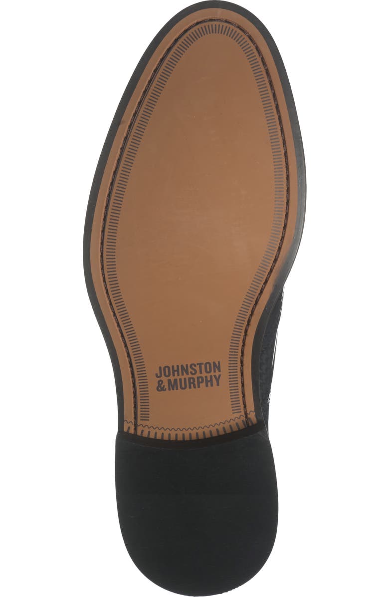 Johnston & Murphy Sutton Wing Tip Derby, Alternate, color, Black