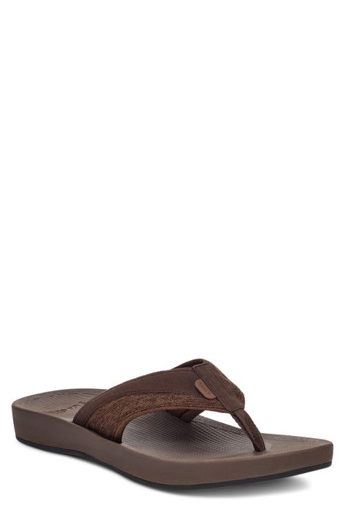 Sanuk Cosmic Seas Water Friendly Flip Flop In Transparent