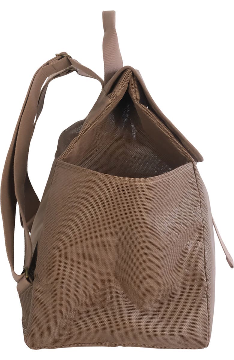 Sande Beach Hauler Mesh Backpack, Alternate, color, Espresso