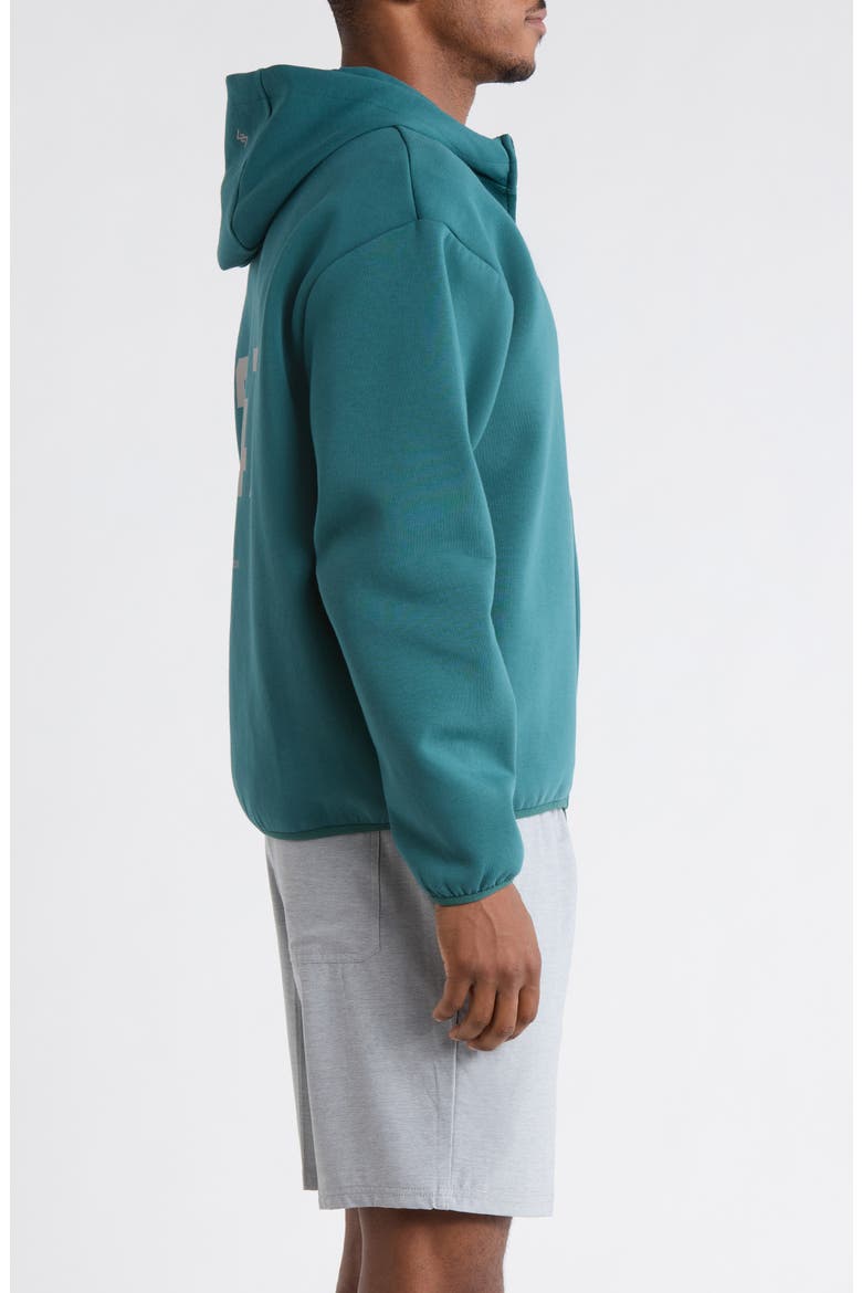 Numbers Zip Hoodie, Alternate, color, TEAL