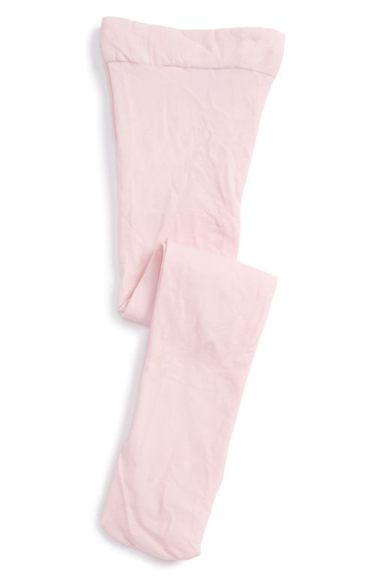 Kids' 'So Fine' Microfiber Tights, Main, color, PINK FAIRYTALE