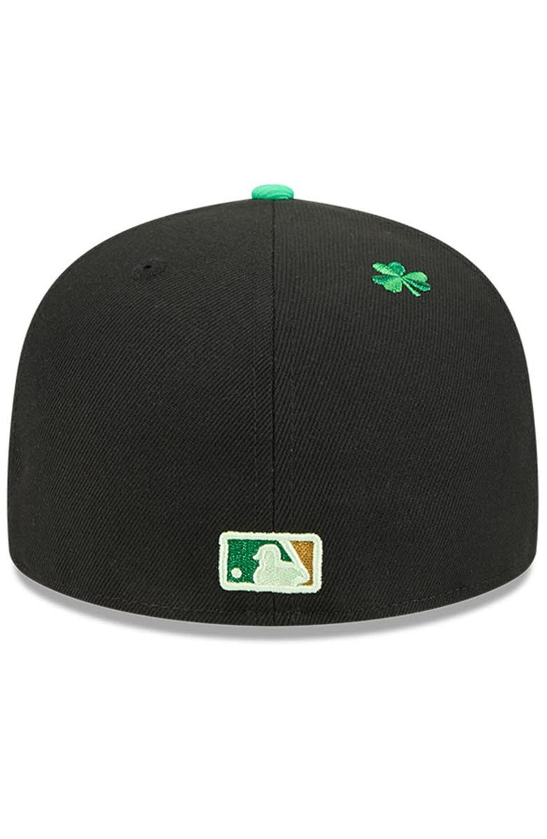 New Era Men's New Era  Black Minnesota Twins 2026 St. Patrick's Day 59FIFTY Fitted Hat, Alternate, color, Black