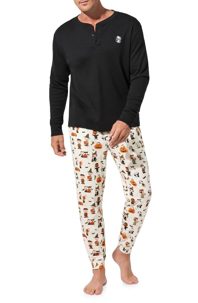BedHead Pajamas x Peanuts<sup>®</sup> Halloween Pajamas, Main, color, Snoopys Halloween