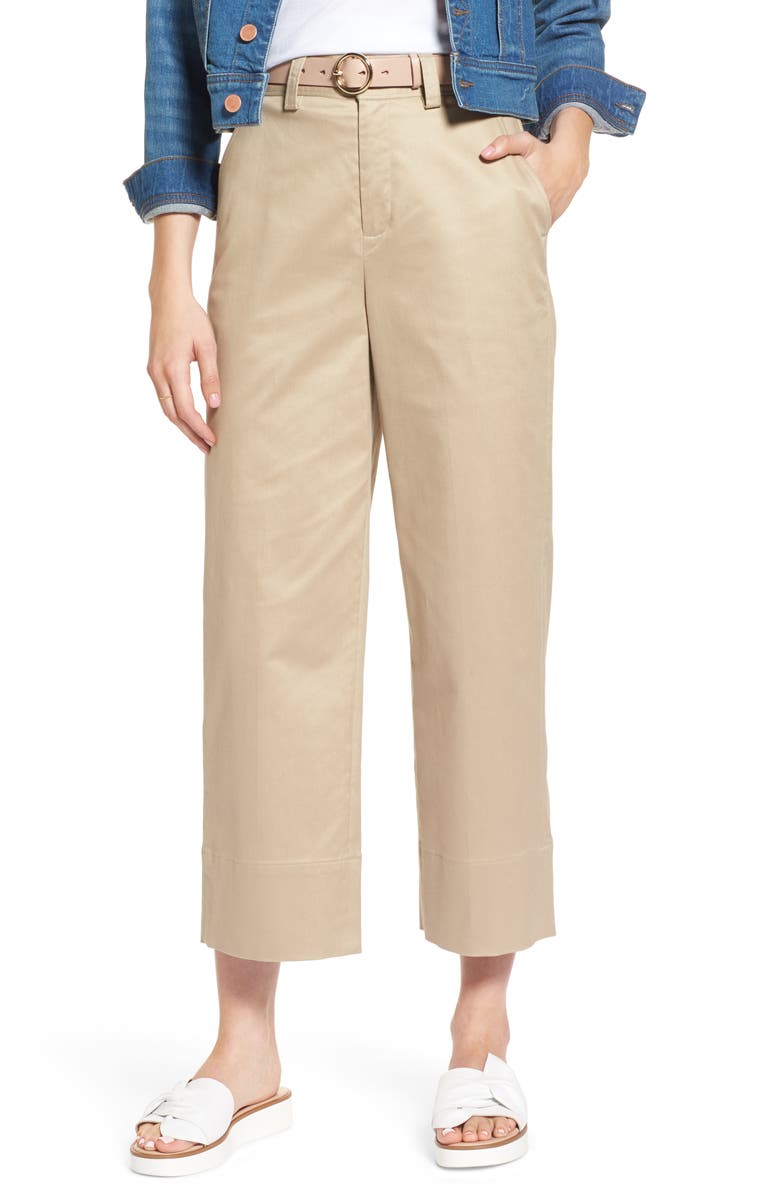 1901 High Waist Crop Wide Leg Pants, Main, color,