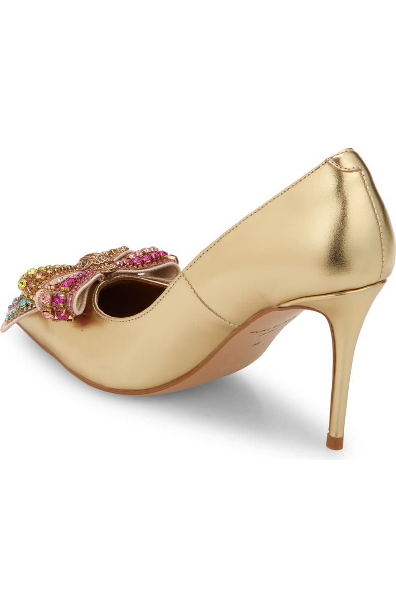 Kurt Geiger London Belgravia Bow Pointed Toe Pump, Alternate, color,