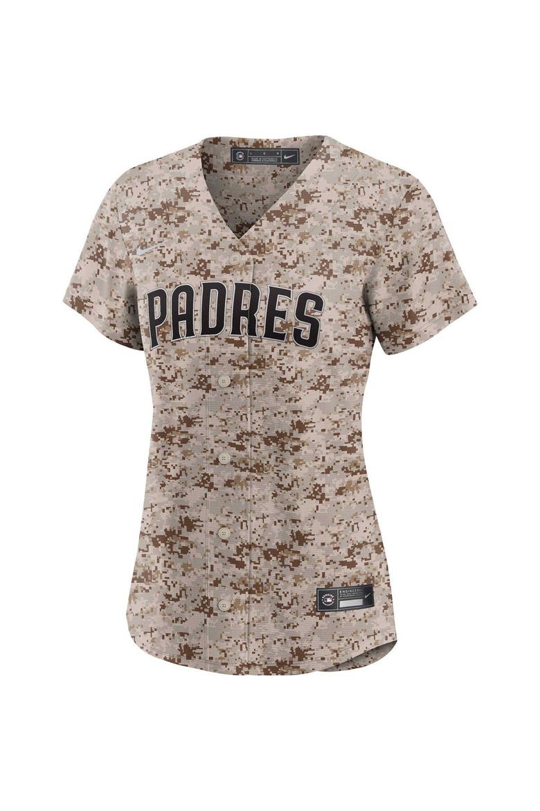 Women's Nike Fernando Tatis Jr. Camo San Diego Padres USMC Alternate Replica Player Jersey, Alternate, color, Camo