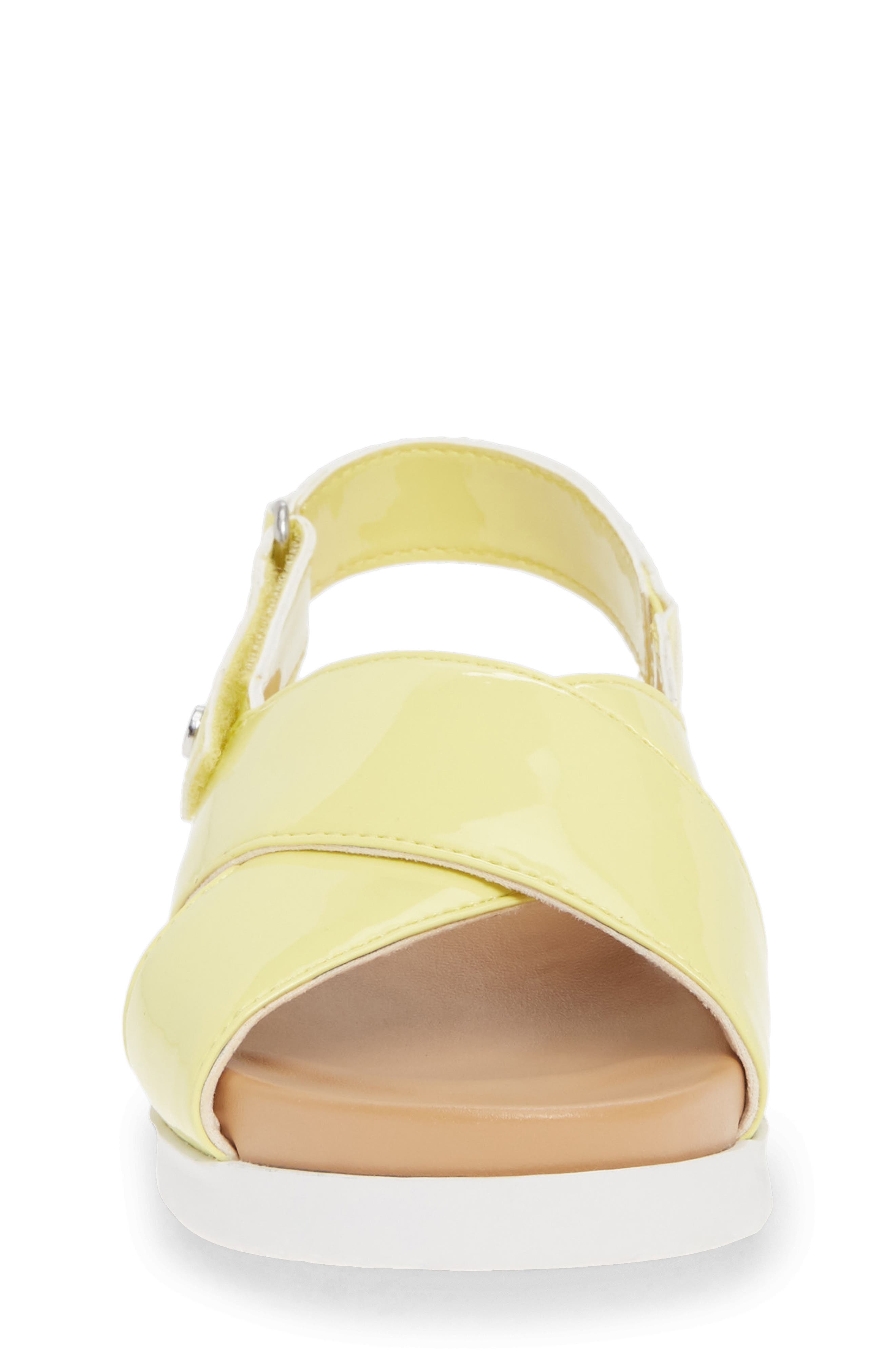 Klara Platform Sandal, Alternate, color, LEMONADE