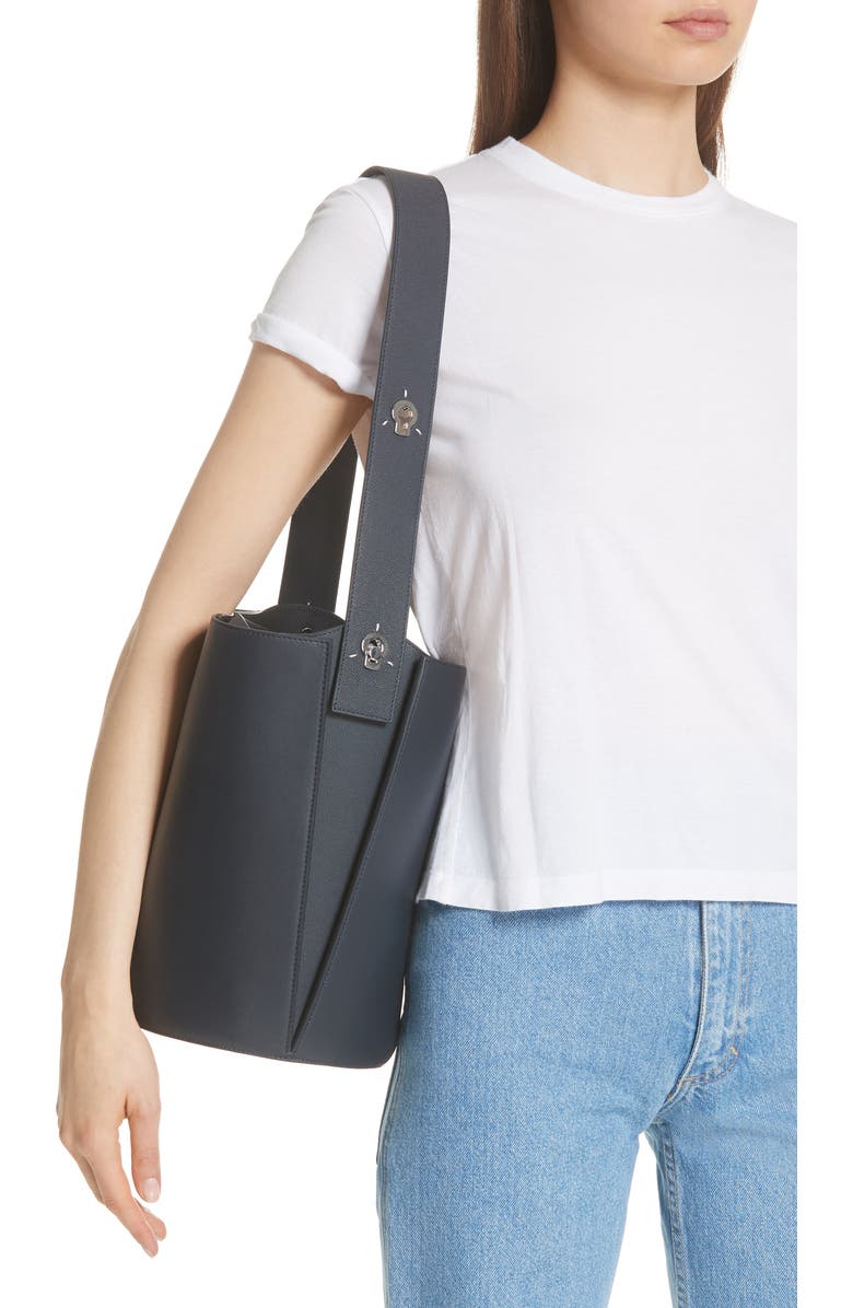 Danse Lente Mini Lorna Leather Bucket Bag, Alternate, color,