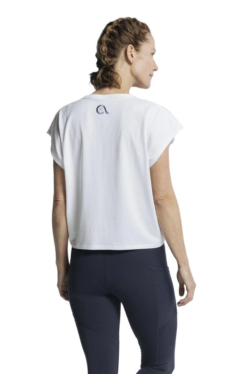 AVI Pickleball Top, Alternate, color, White Lotus