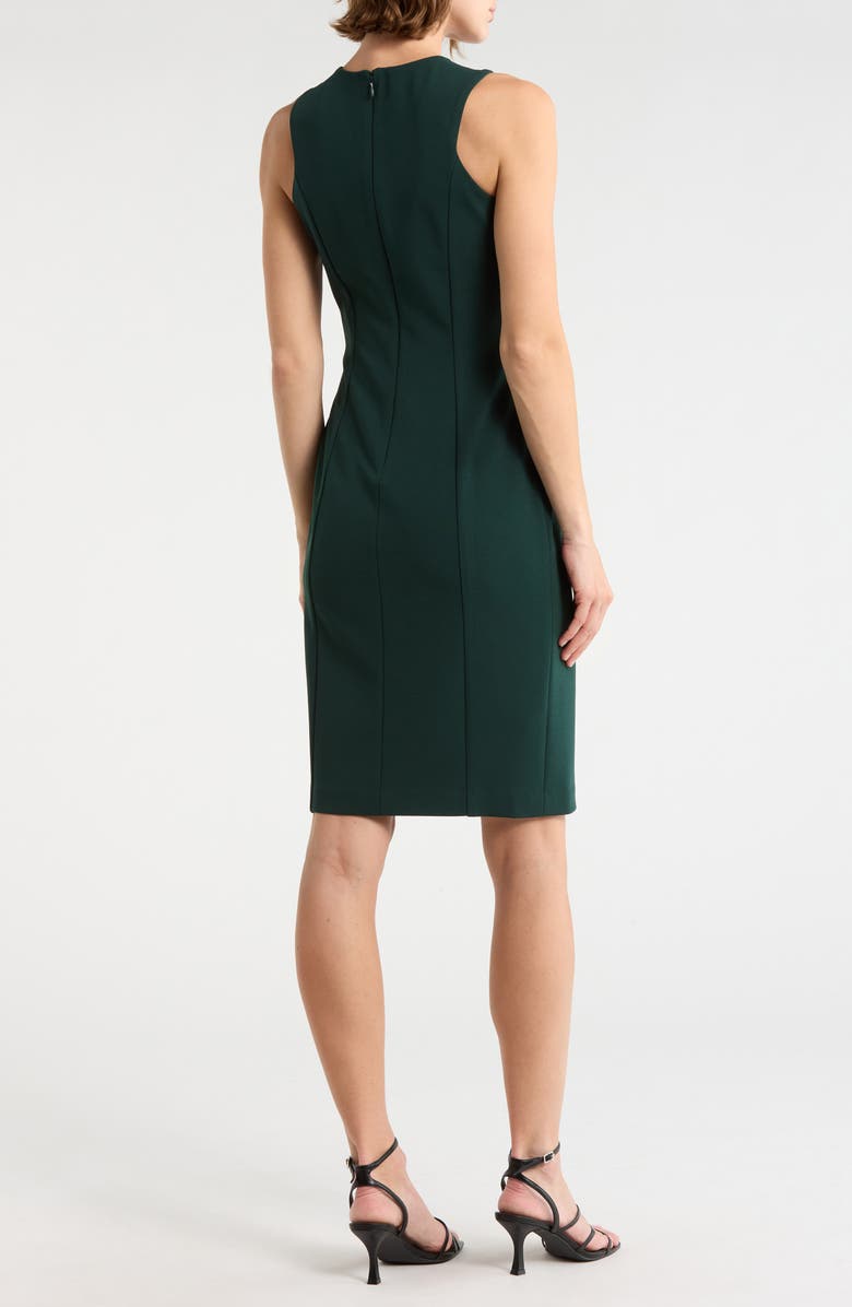Calvin Klein Sleeveless Sheath Dress, Alternate, color, Malachite