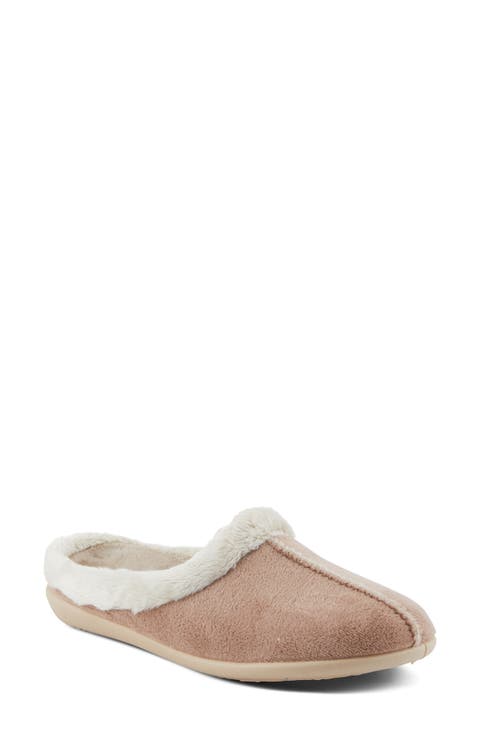 Aushana Faux Fur Mule Slipper (Women)