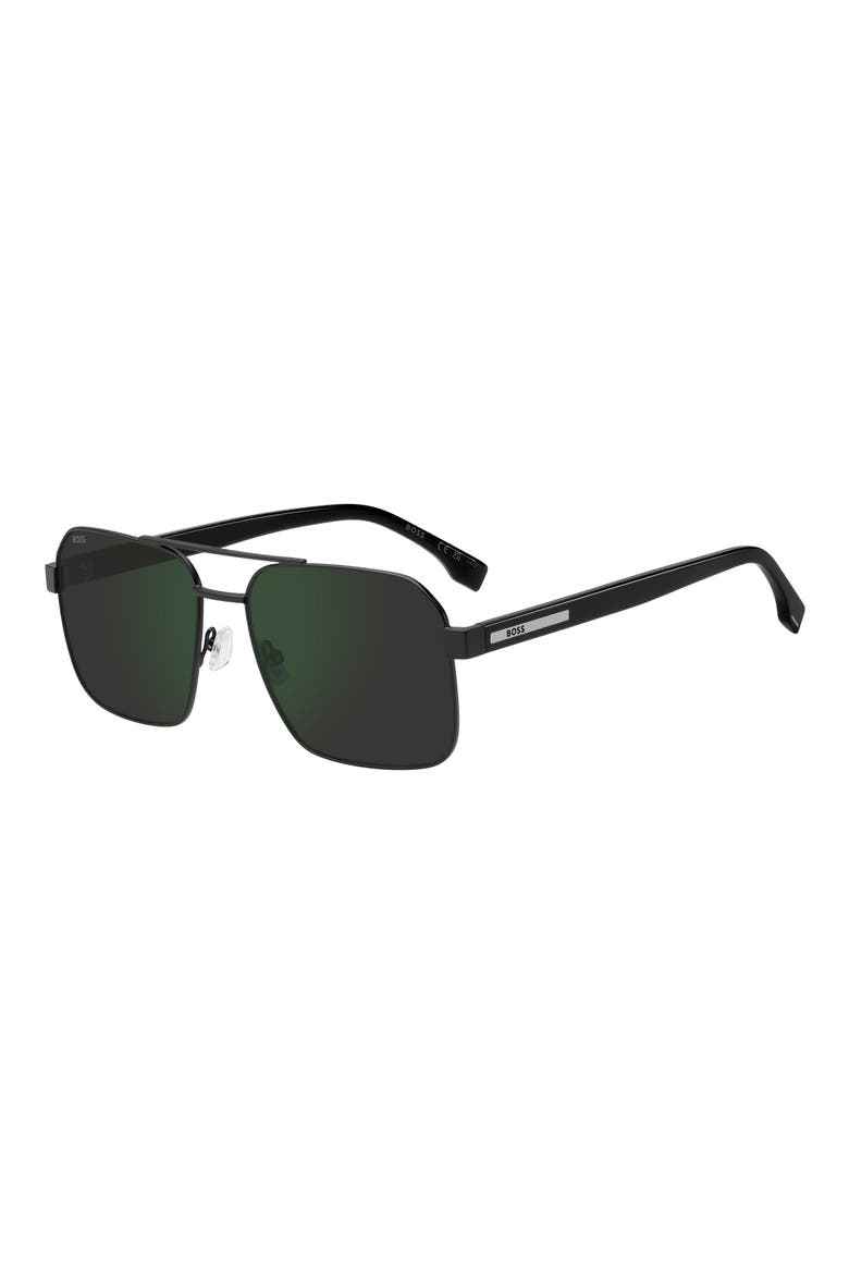 1985/S/US 59mm Square Sunglasses, Alternate, color, MATTE BLACK/ GYHC GNSP AR