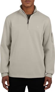 DKNY Noah Quarter Zip Sweater