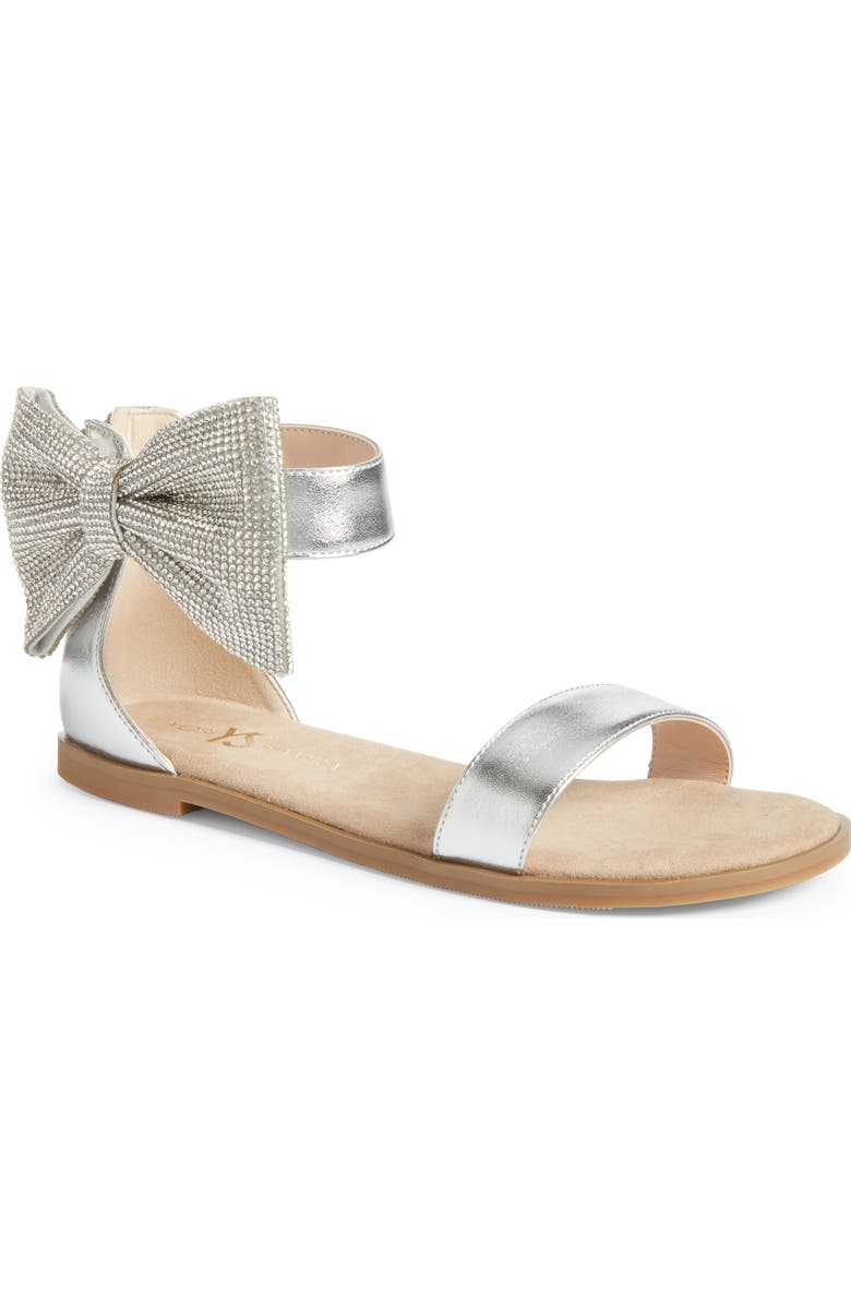 Yosi Samra Kids' Miss Cambelle Bow Ankle Strap Sandal, Main, color,