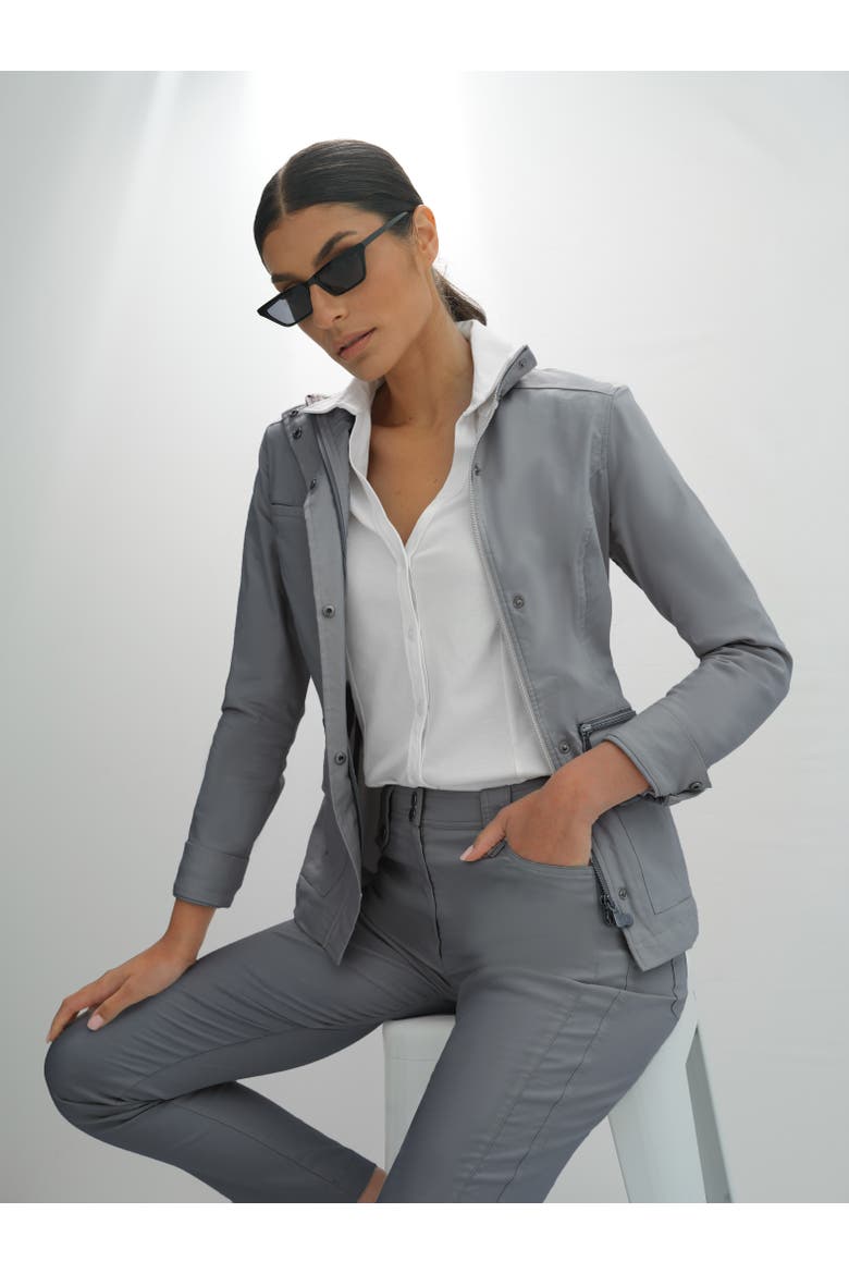The Skyler Travel Pant, Alternate, color, Grey