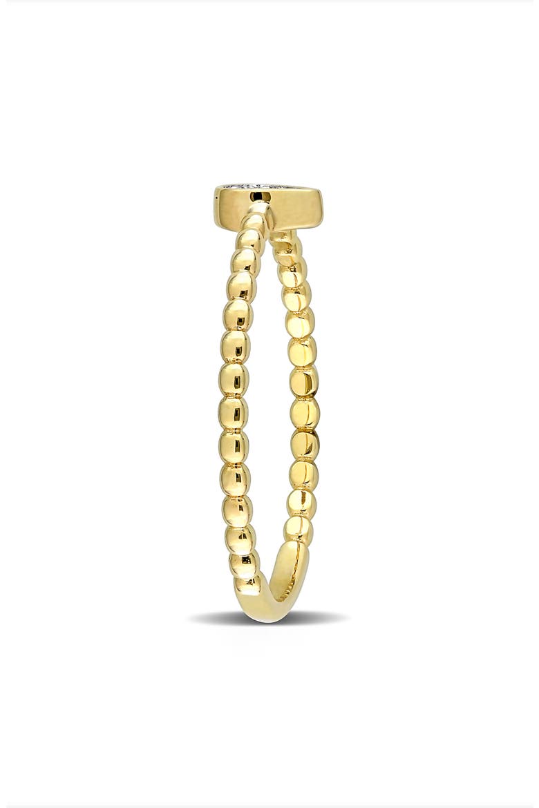 Diamond Accent Teardrop Ring - 0.03ct., Alternate, color, GOLD
