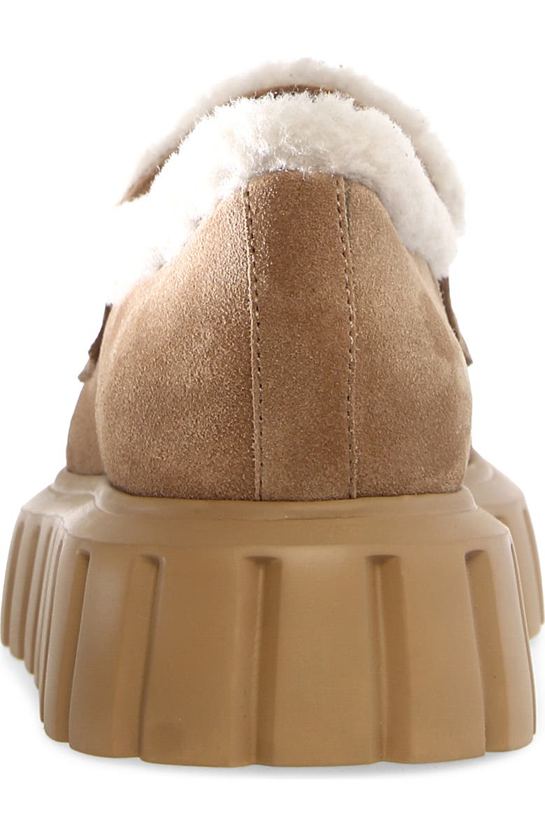 Voile Blanche Grenelle Genuine Shearling & Suede Platform Loafer, Alternate, color,
