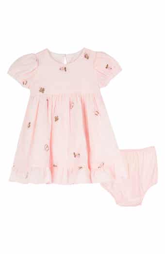 Western Embroidered Cotton Gauze Dress & Bloomers