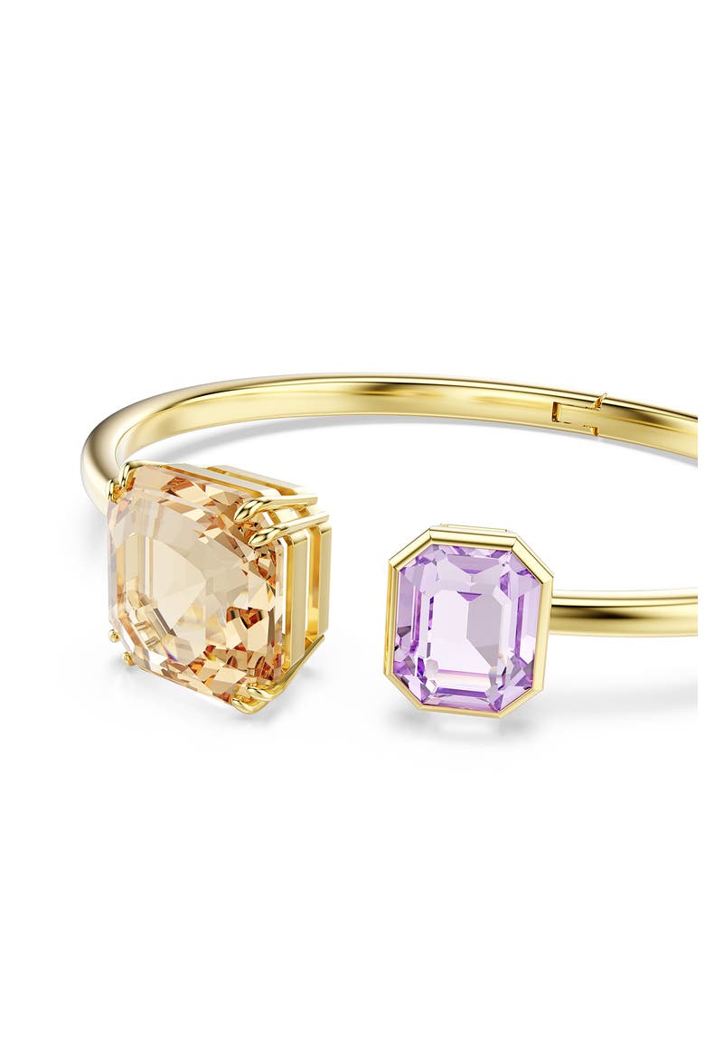 Millenia Open Bangle Bracelet, Alternate, color, GOLD/ MULTI