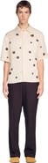 SANDRO Loose-fit floral shirt