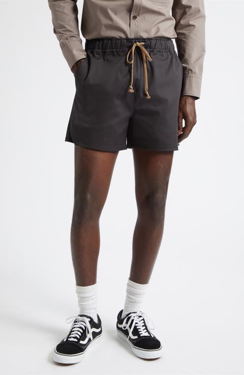 Rollins Stretch Cotton Gabardine Running Shorts