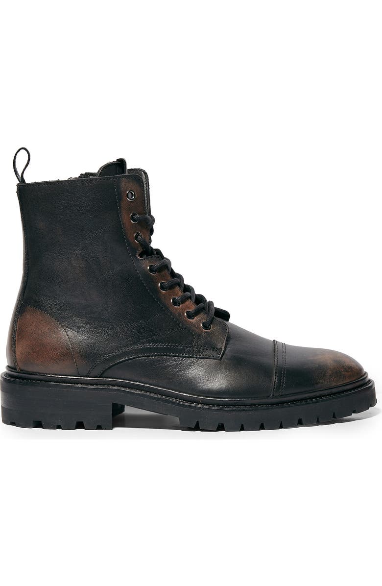 AllSaints Piero Cap Toe Boot, Alternate, color,