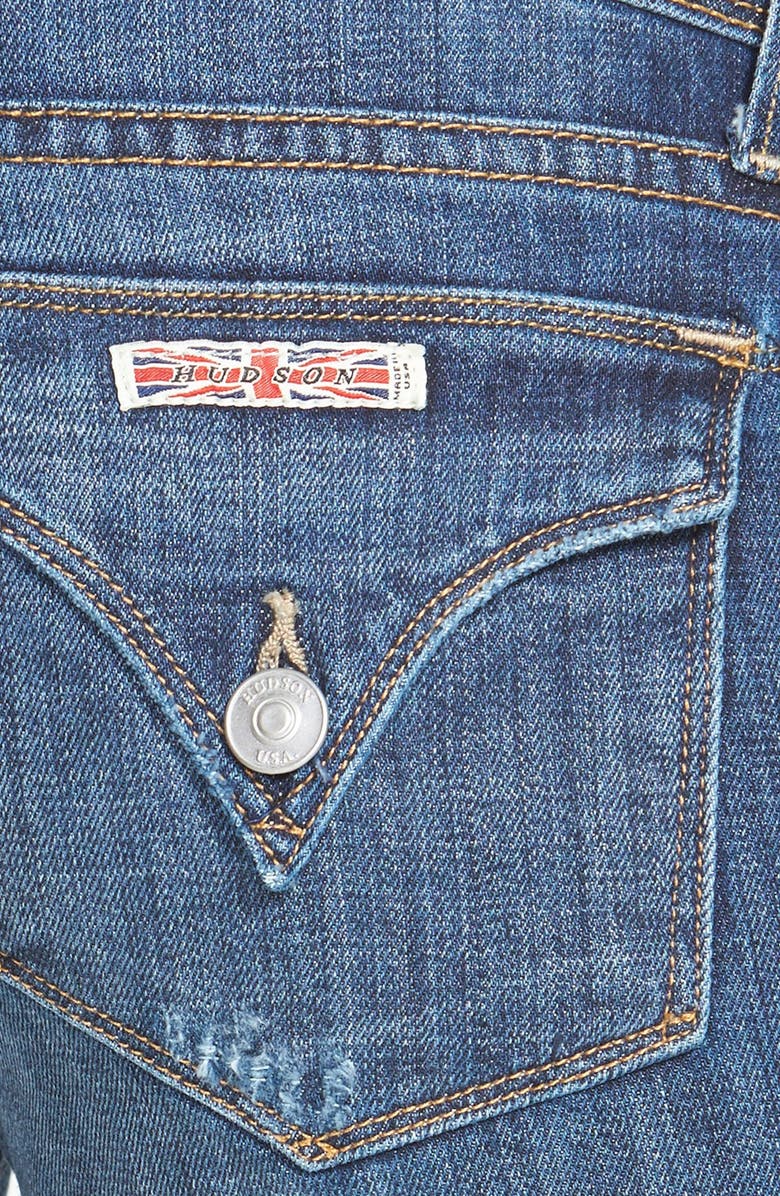 Hudson Jeans 'Croxley' Cuffed Denim Shorts, Alternate, color, 