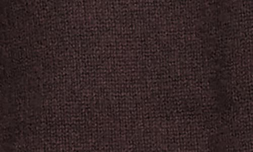 Reiss Plum Wool-cashmere Crew-neck Jumper In Burgundy