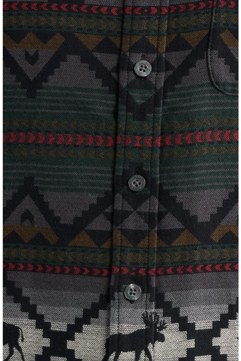 Marshall Chamois Shirt, Alternate, color, LOST TRAIL BLACK