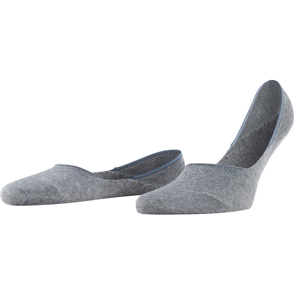 Falke Step Cotton No Show Socks Box In Gray