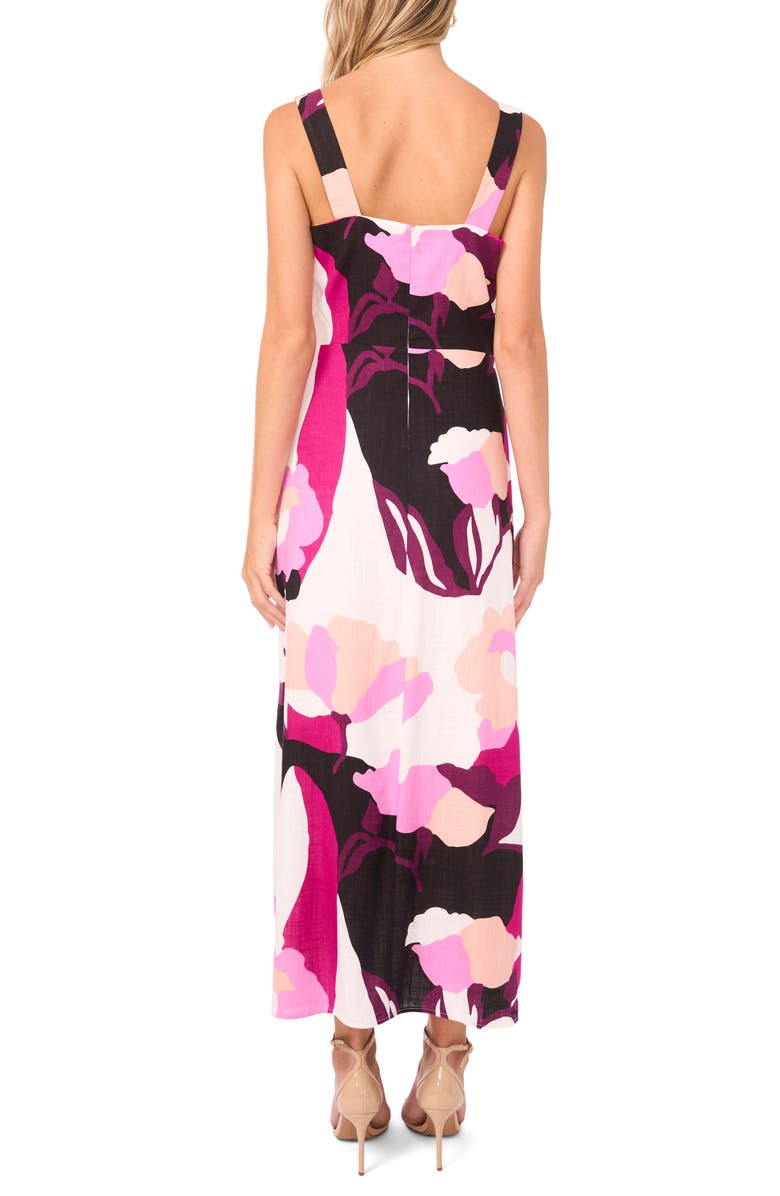 Vince Camuto Floral Maxi Dress, Alternate, color, Wild Petunia
