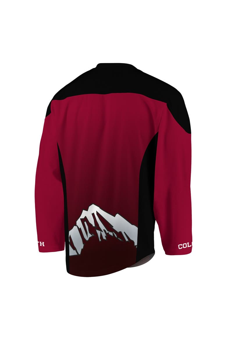 Men's Maroon/Black Colorado Mammoth Replica Jersey, Alternate, color, Maroon