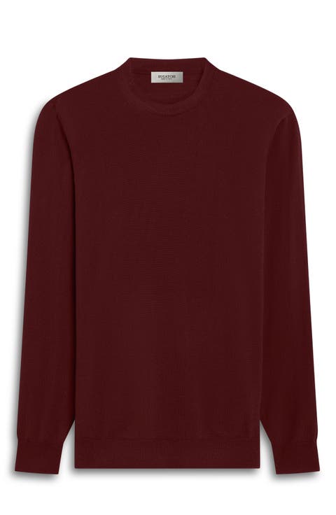 William Merino Wool Crewneck Sweater