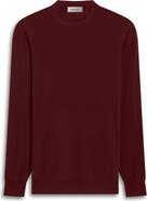 Bugatchi William Merino Wool Crewneck Sweater